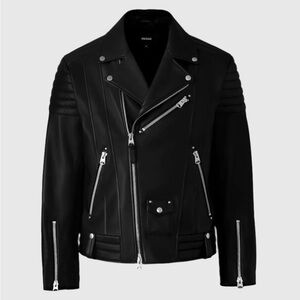 MACKAGE Kenneth Leather Perfecto Biker Jacket - 100% NEW with tags - Mens
